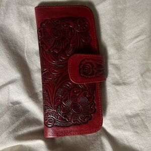 Red wallet